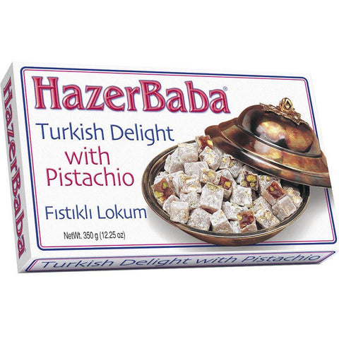Hazerbaba Pistachios Turkish Delight (350 gr 12.3oz)