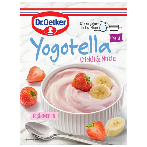Dr. Oetker Yogotella Çilek & Muz (68 gr)