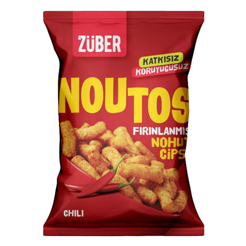 Züber Noutos Fırında Nohut Cipsi Biber (55 gr)