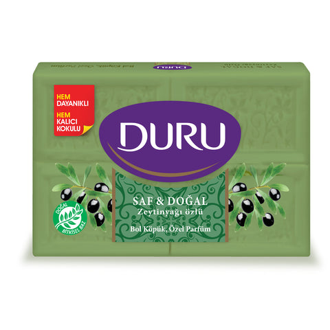 Duru Pure&Natural Olive Oil Soap (4*150 gr 5.3oz)