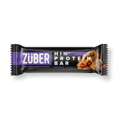 Züber Almond Paste Hi-Protein Bar (45 gr)