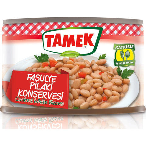 Tamek cook white Beans Can (400 gr)