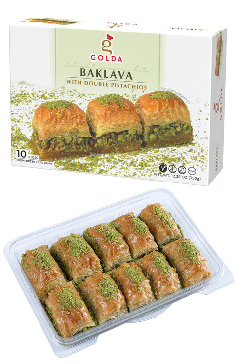 Golda Baklava with Double Pistachio (350 gr)