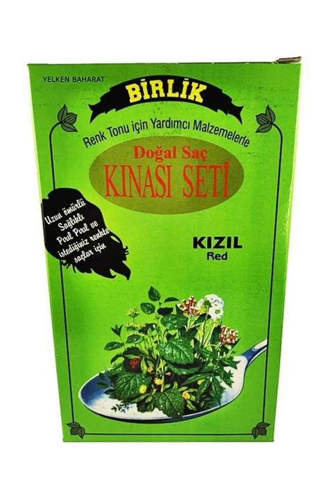 Birlik Doğal Saç Kına Kırmızı (210 gr)
