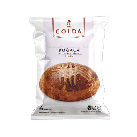 Golda Authentic Buns Pogaca Plain 4 pcs (320 gr)