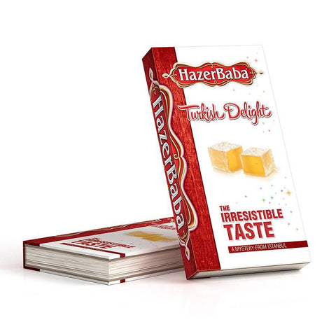 Hazerbaba Lokum Dayanılmaz Lezzet - Sade (454 gr 1lb)