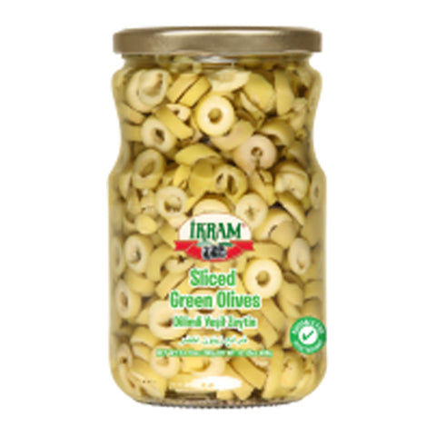 İkram Dilimli Yeşil Zeytin (350 gr 12.3oz)