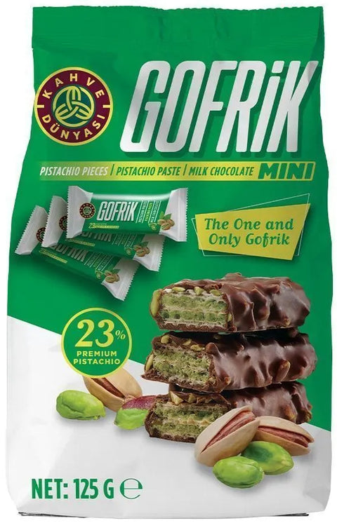 Kahve Dünyası Gofrik Antep Fıstıklı Çikolata Paketi (125 gr)
