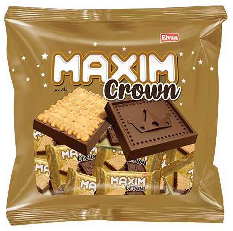 Elvan Maxim Crown Cocoa Biscuit (275 gr)