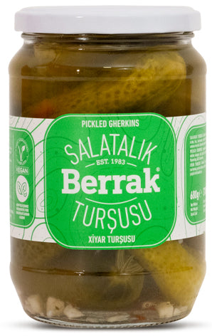 Berrak Pickled Smooth Gherkins (670 gr)