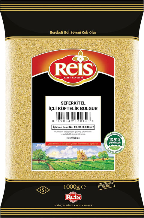 Reis İçli Köftelik Bulgur Seferkitel (1000 gr)