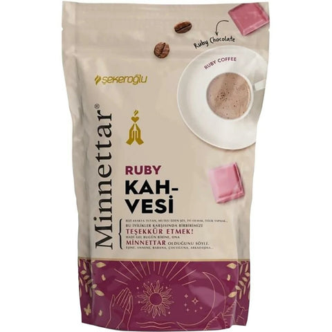 Şekeroğlu Minnettar Kahvesi Yakut Çikolatalı (165 gr)