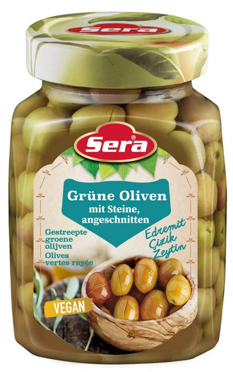 Sera Yeşil Zeytin Çizik (700 gr)