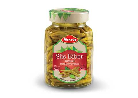 Sera Hot Finger Pickled Peppers (640 gr)