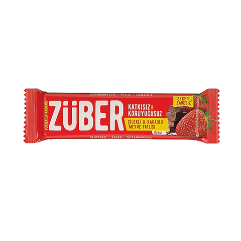 Zuber Strawberry & Cocoa Fruit Dessert (40 gr)