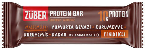 Zuber Protein Bar with Hazelnut (40 gr)