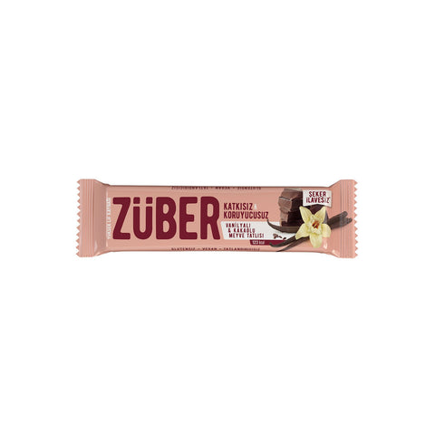 Zuber Vanilyalı Çikolatalı Meyve Barı (40 gr)