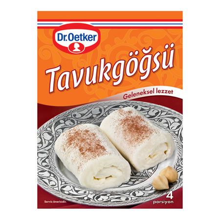 Dr. Oetker Tavukgöğsü Tatlı Karışımı (125gr 4.4oz)