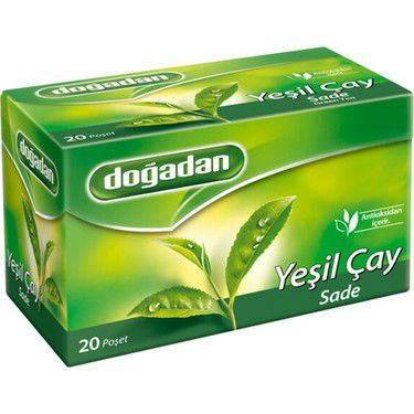 Doğadan Green Tea 20 Strained Bags (34 gr 1.2oz)