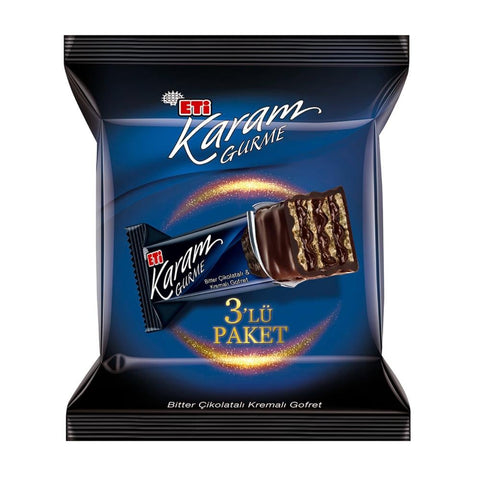 Eti Karam Gurme Dark Chocolate Wafers 3 pcs (150 gr)