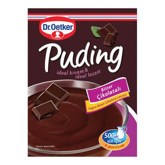 Dr. Oetker Puding - Bitter Çikolata (111 gr 3.9oz)