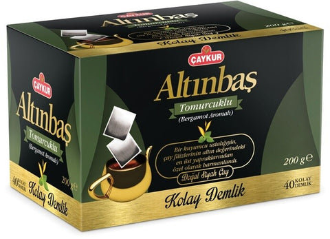 Çaykur Altınbaş Earl Grey 40TB (200 gr)
