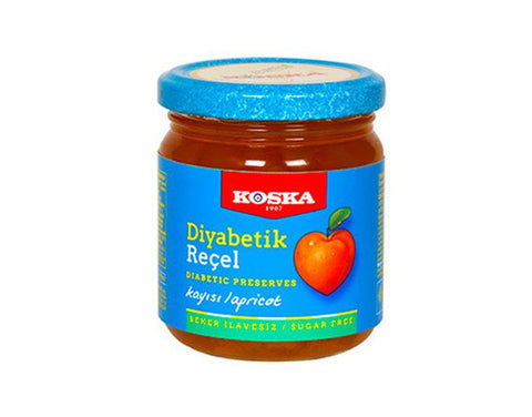 Koska Apricot Jam - No Sugar (240 gr 8.5oz)