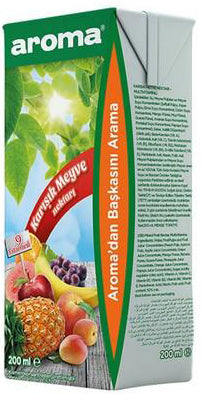 Aromalı Karışık Meyve Nektarı (200 ml)