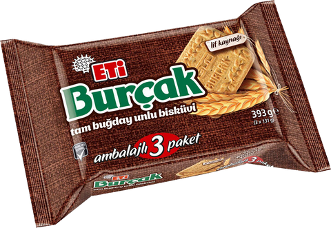 Eti Burcak Sindirim Bisküvisi (393 gr 13.9oz)