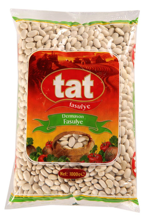 Tat Beyaz Barbunya Fasulyesi (1kg 35.3oz)