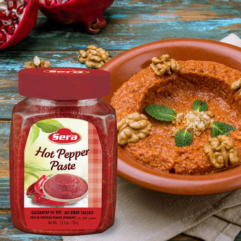 Sera Acı Biber Salçası (720 gr 25.4oz)