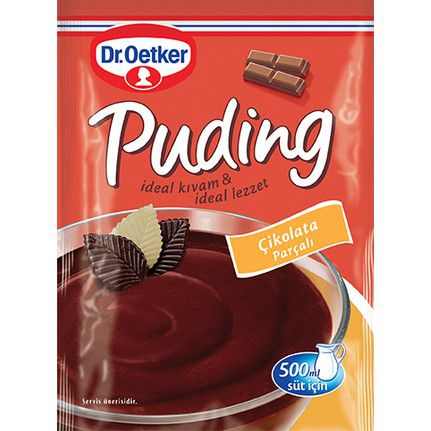 Dr. Oetker Puding - Çikolata Parçacıkları (115 gr 4.4oz)