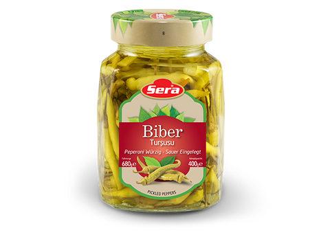 Sera Mild Peppers Pickles (600 gr 21.2oz)