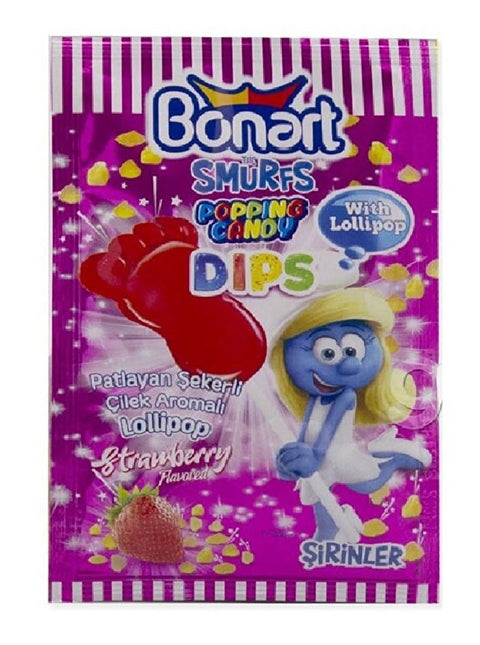 Bonart Smurfs Lollipop Candy (12 gr)