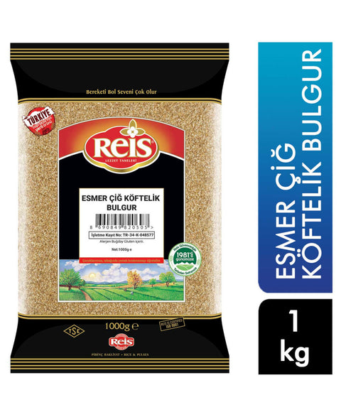 Reis Brown Bulgur for Çiğ Köfte (1kg 35.3oz)
