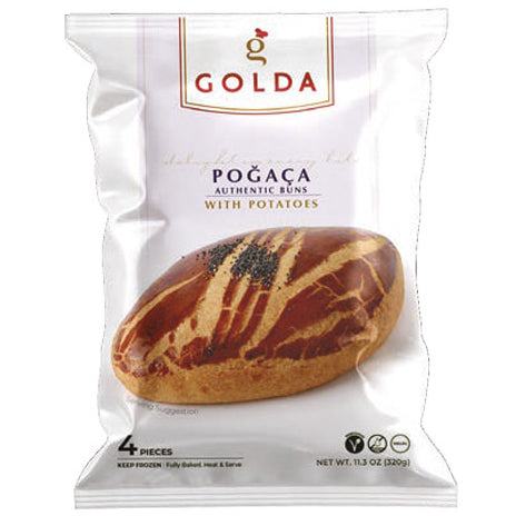 Golda Authentic Buns Pogaca with Potatoes (320 gr)