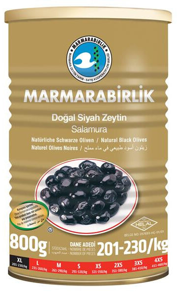 Marmarabirlik Black Olives Mega XL (800 gr 28.2oz)