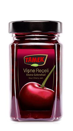 Tamek Sour Cherry Jam (380 gr 13.4oz)