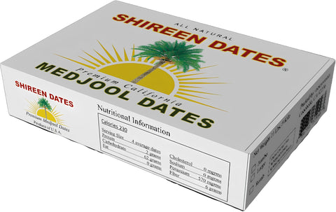 Shireen Dates Premium Kaliforniya Orta Hurmaları (4 lbs)