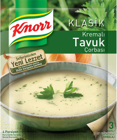 Knorr Creamy Chicken Flavored Soup (80 gr 2.8oz)