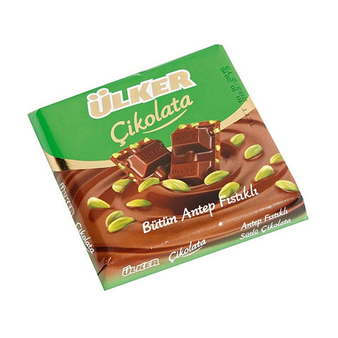 Ülker Fıstıklı Sütlü Çikolata Bar (65 gr)