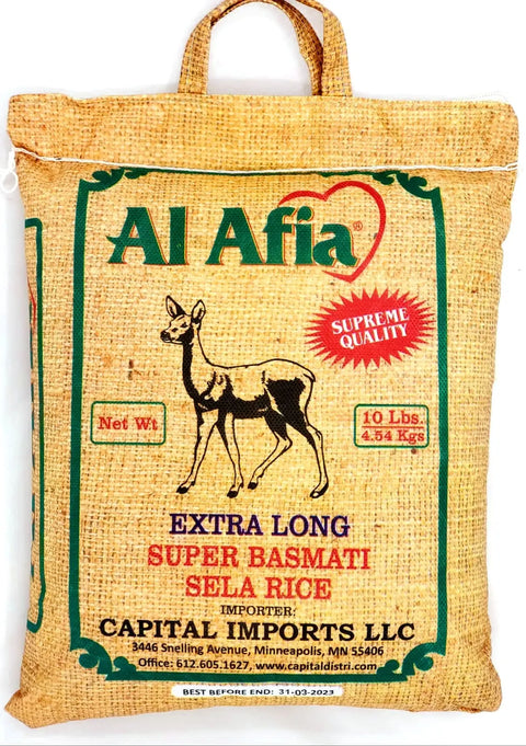 Al Afia Basmati Rice (4540 gr 10 lb)
