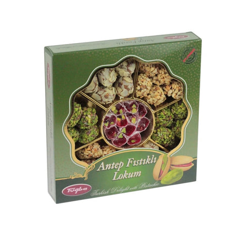 Hacizade Fıstıklı Lokum (16 oz 454 g)