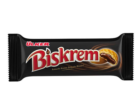 Ulker Biskrem Cookies with Cocoa Cream Filling (110 gr 3.9oz)