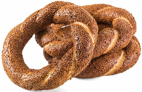 Bistorya Turkish Sesame Bagel Simit 4 pcs (400 gr 14.1oz)