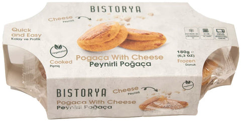 Bistorya Peynirli Dondurulmuş Poğaça (180 gr)