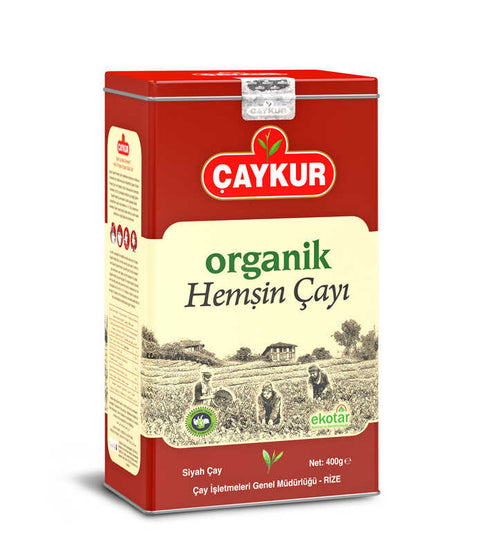 Çaykur Organic Black Tea Hemşin Can Box (400 gr 14oz)