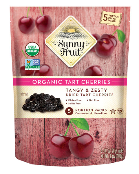Sunny Fruit Organic Tart Cherries (100 gr 3.5oz)
