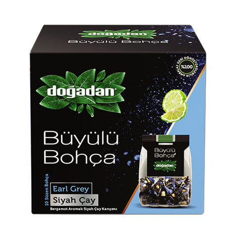 Doğadan Buyulu Bohca Earl Grey Black Tea Teabags (10 pcs)