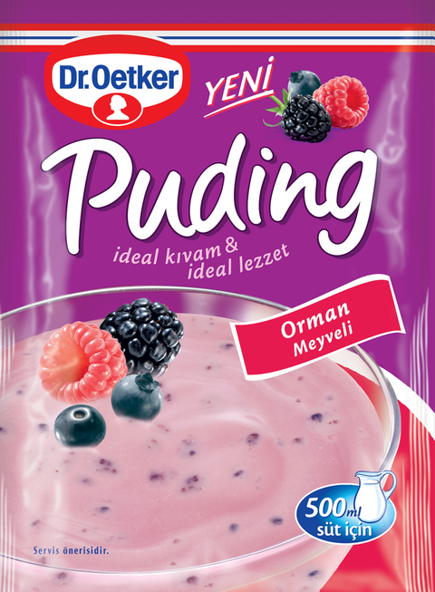 Dr. Oetker Pudding Forest Fruit (81 gr)